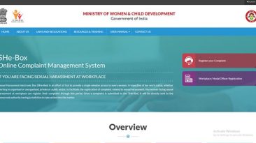 Govt. launched upgraded website and t She-Box Portal